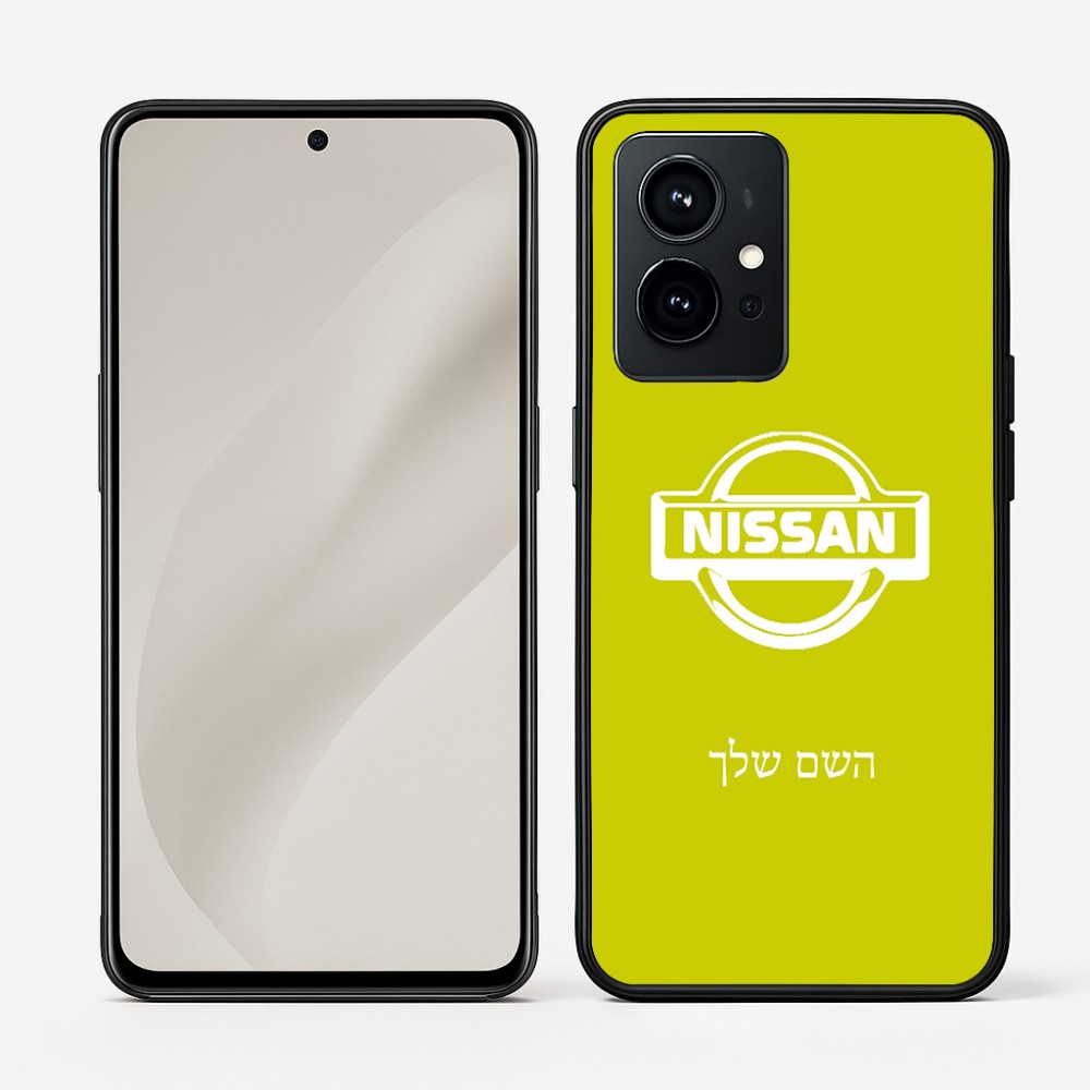 כיסוי בעיצוב אישי עם השם שלך לדגם - Realme GT 8 Pro 5G בעיצוב ניסאן