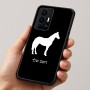 כיסוי בעיצוב אישי עם השם שלך לדגם - Realme GT 8 Pro 5G בעיצוב סוס