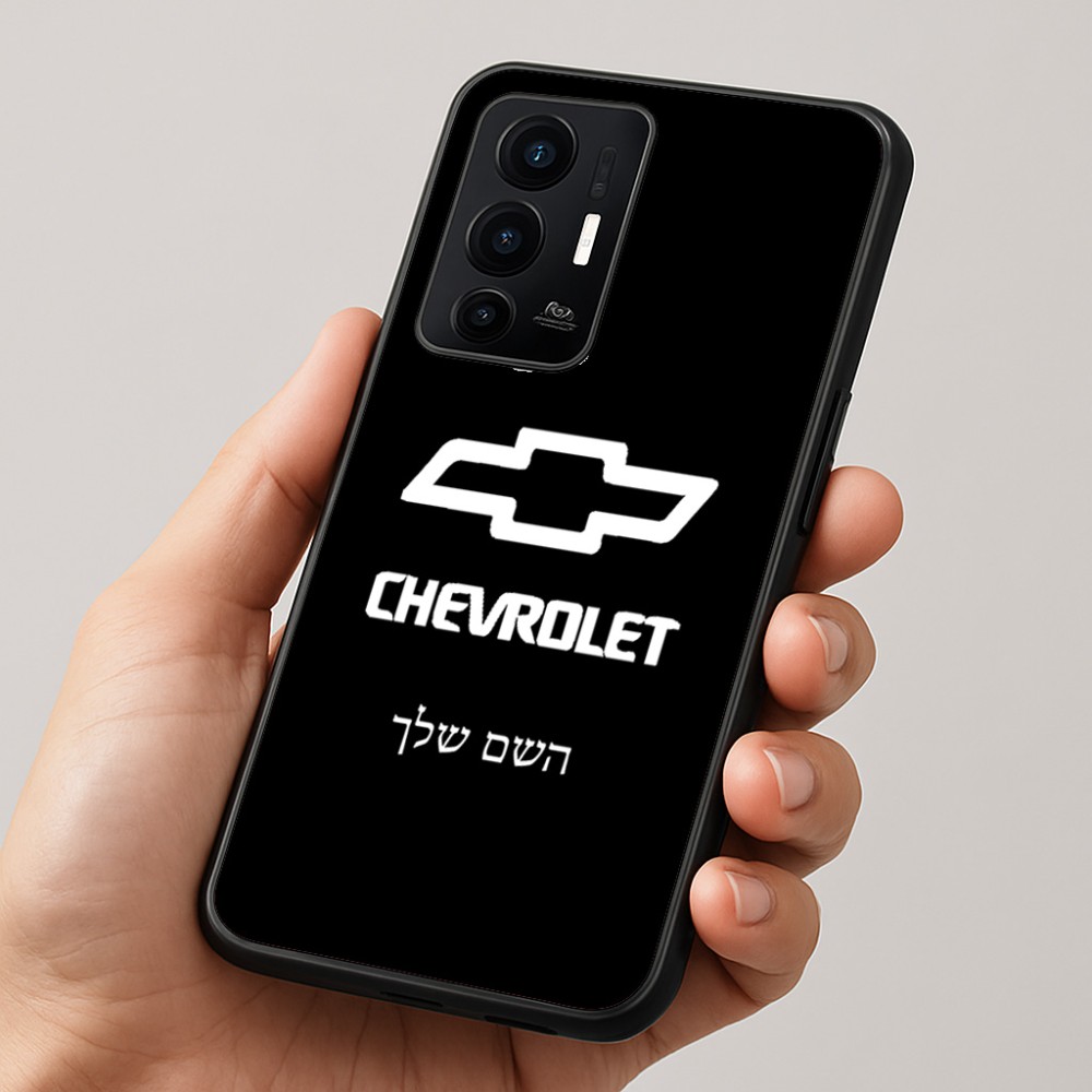 כיסוי בעיצוב אישי עם השם שלך לדגם - Realme GT 8 Pro 5G בעיצוב שברולט