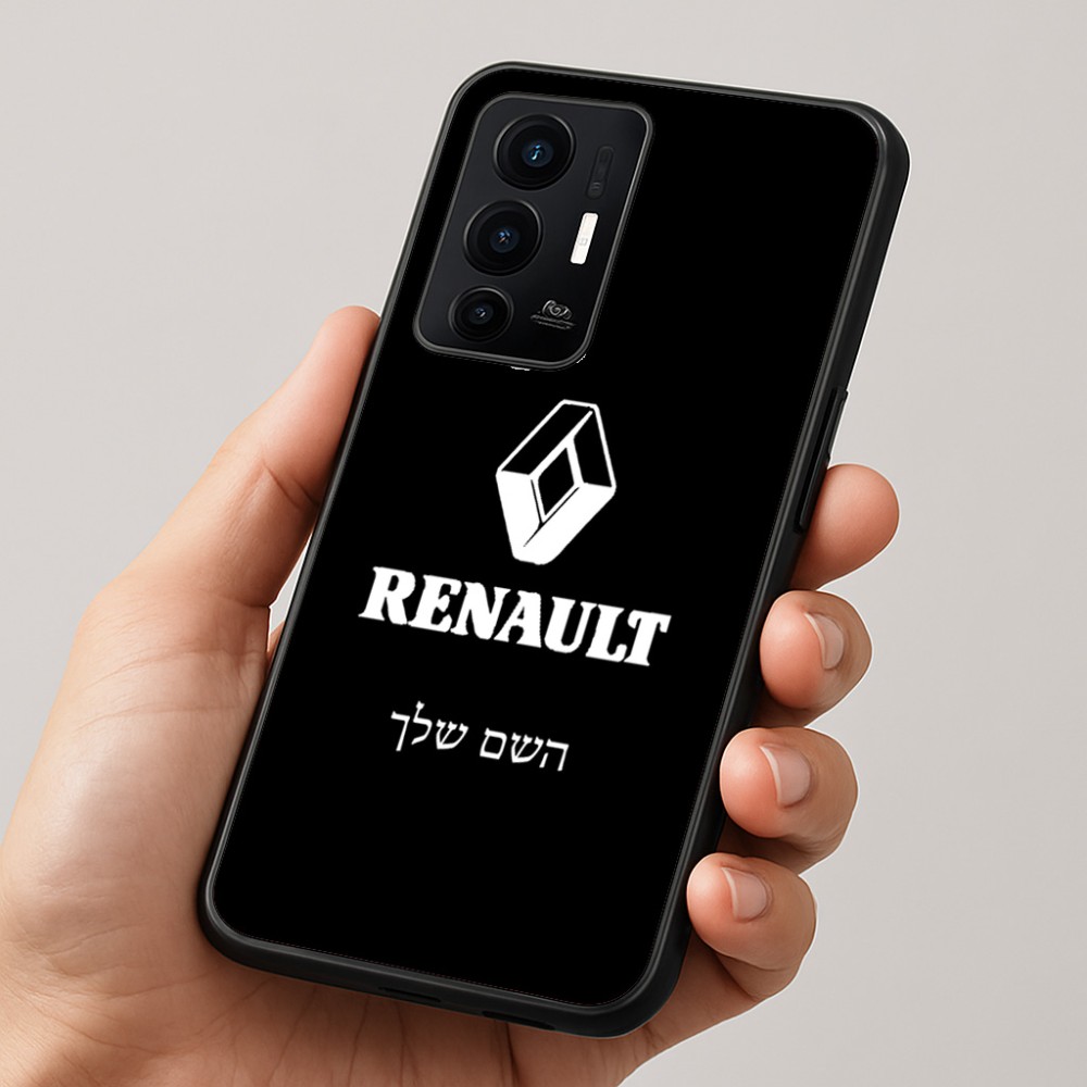 כיסוי בעיצוב אישי עם השם שלך לדגם - Realme GT 8 Pro 5G בעיצוב רנו