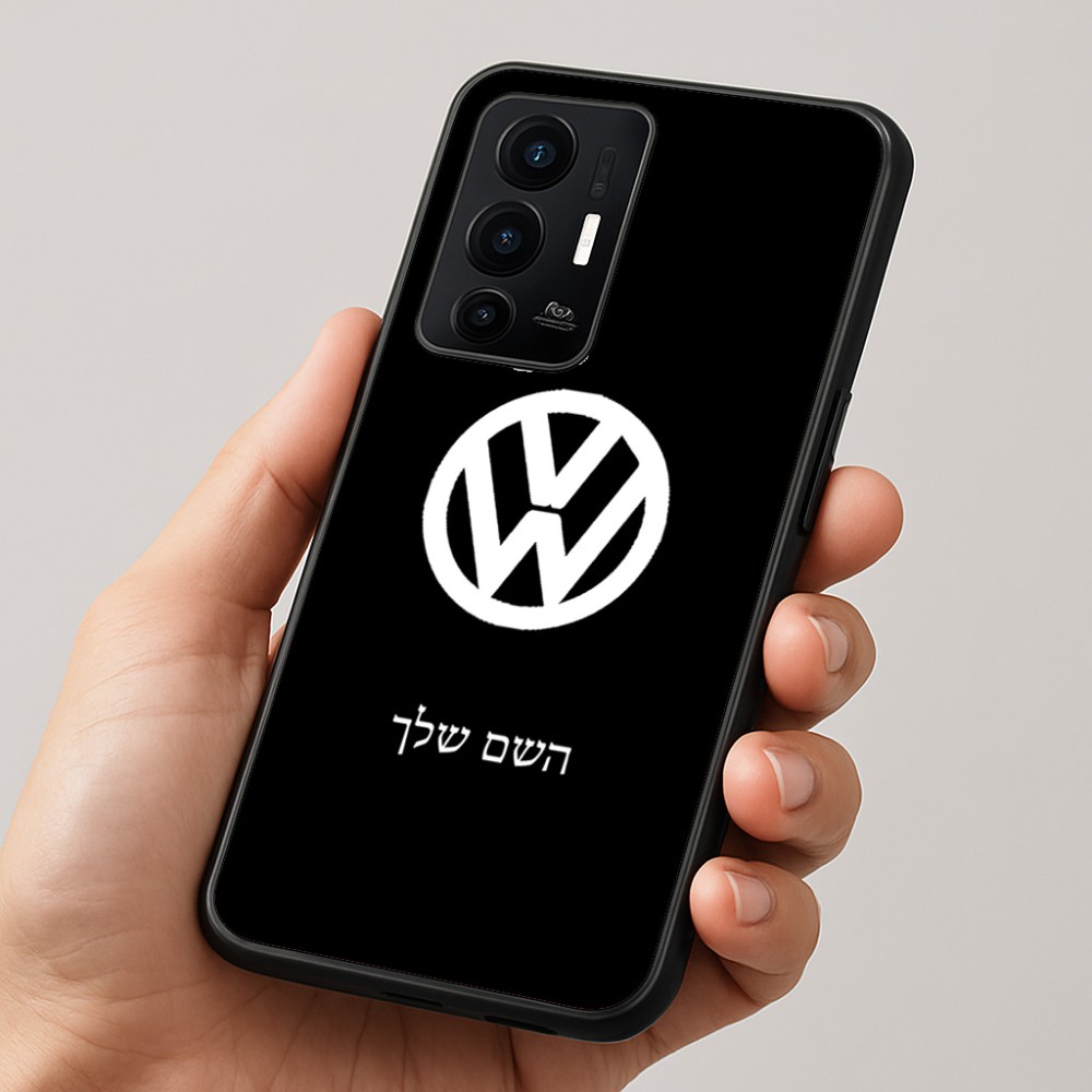 כיסוי בעיצוב אישי עם השם שלך לדגם - Realme GT 8 Pro 5G בעיצוב פולקסווגן