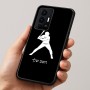 כיסוי בעיצוב אישי עם השם שלך לדגם - Realme GT 8 Pro 5G בעיצוב שחקן בייסבול
