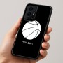כיסוי בעיצוב אישי עם השם שלך לדגם - Realme GT 8 Pro 5G בעיצוב כדורסל