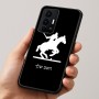 כיסוי בעיצוב אישי עם השם שלך לדגם - Realme GT 8 Pro 5G בעיצוב שחקן פולו - סוס