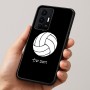 כיסוי בעיצוב אישי עם השם שלך לדגם - Realme GT 8 Pro 5G בעיצוב כדור כדורעף