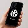 כיסוי בעיצוב אישי עם השם שלך לדגם - Realme GT 8 Pro 5G בעיצוב שלג