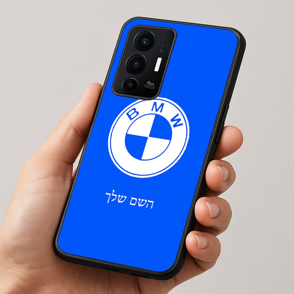 כיסוי בעיצוב אישי עם השם שלך לדגם - Realme GT 8 Pro 5G בעיצוב ב.מ.וו