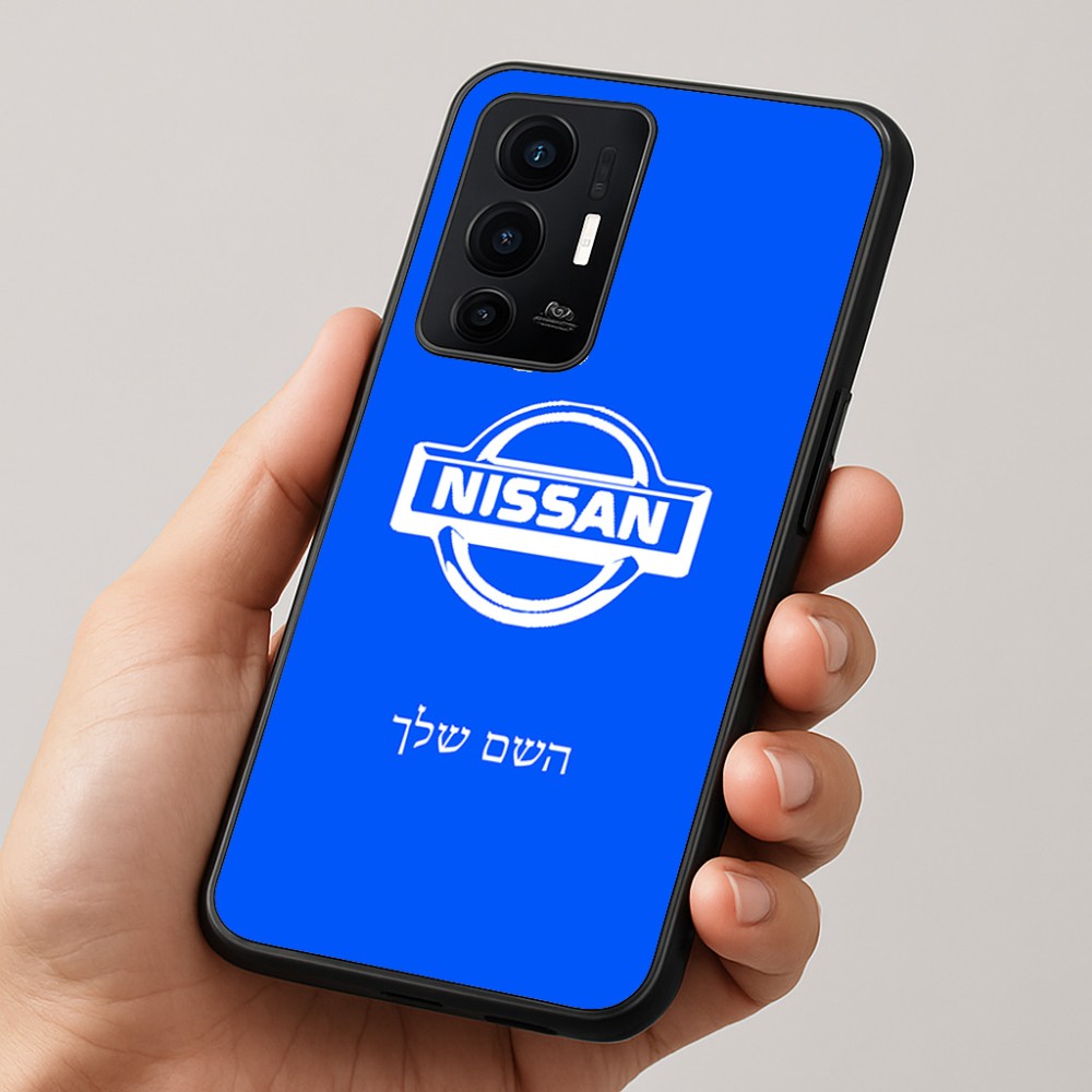 כיסוי בעיצוב אישי עם השם שלך לדגם - Realme GT 8 Pro 5G בעיצוב ניסאן
