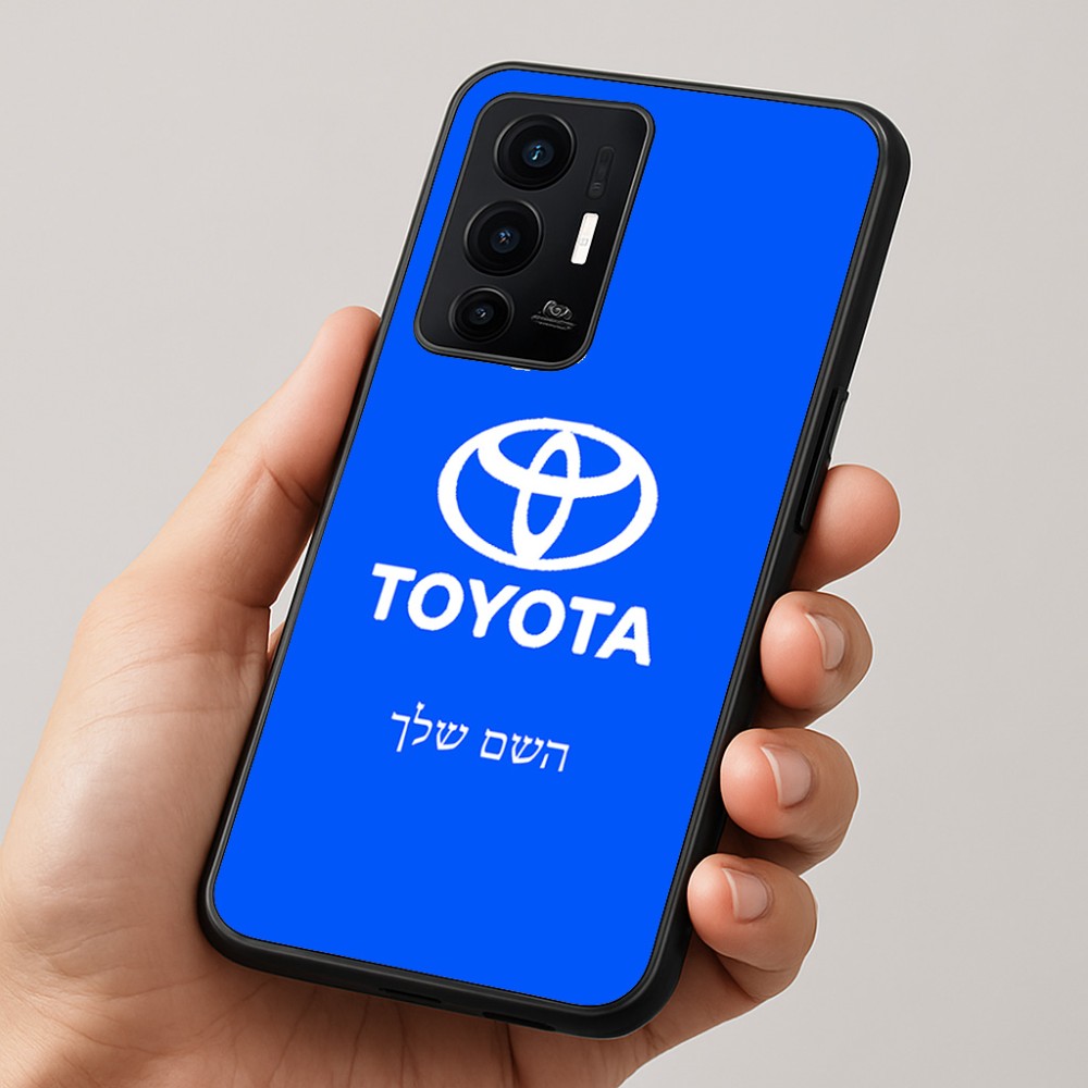 כיסוי בעיצוב אישי עם השם שלך לדגם - Realme GT 8 Pro 5G בעיצוב טויוטה