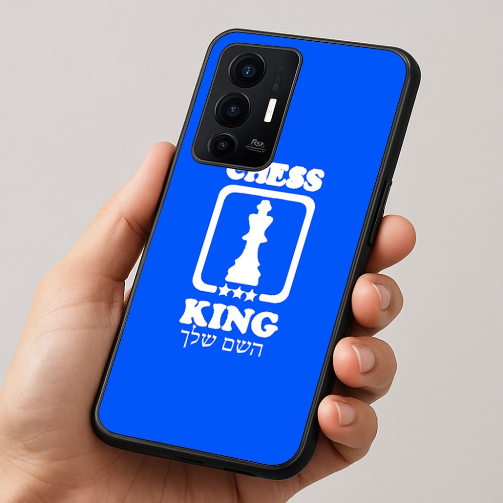 כיסוי בעיצוב אישי עם השם שלך לדגם - Realme GT 8 Pro 5G בעיצוב שחמט