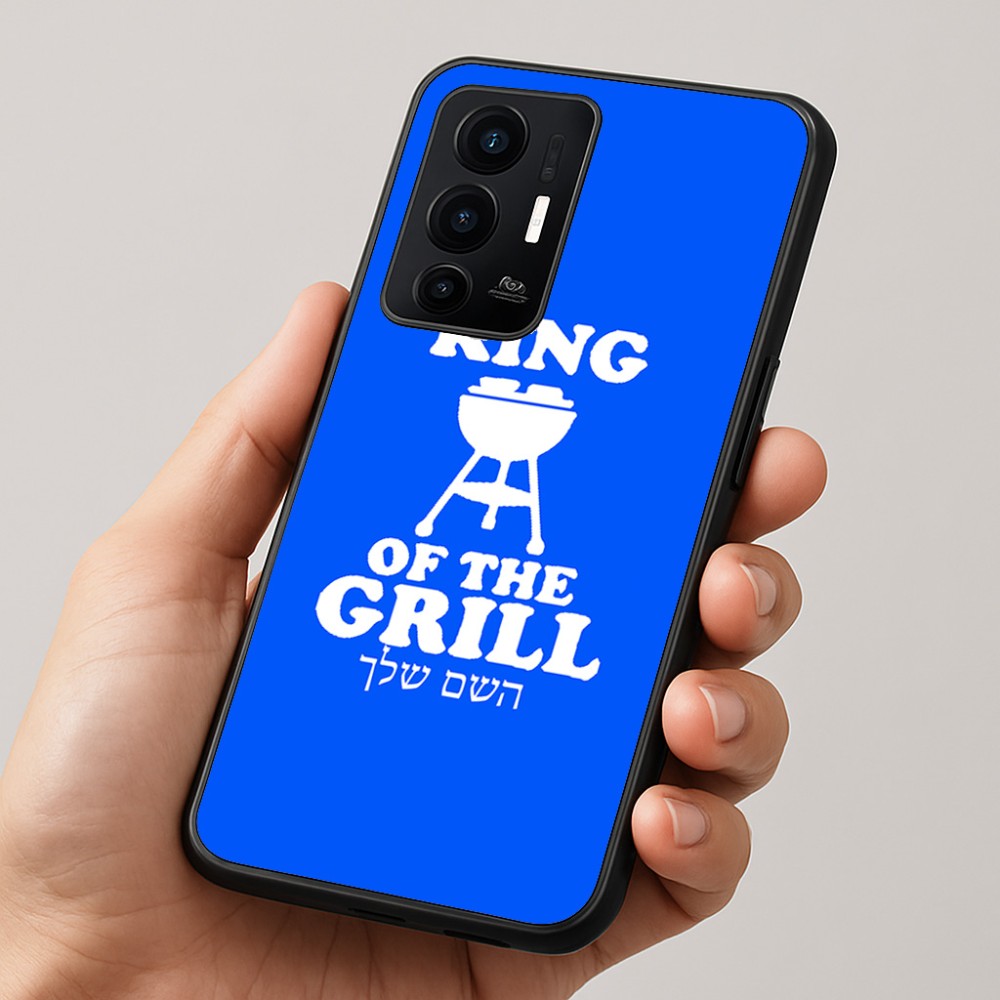 כיסוי בעיצוב אישי עם השם שלך לדגם - Realme GT 8 Pro 5G בעיצוב מלך הגריל
