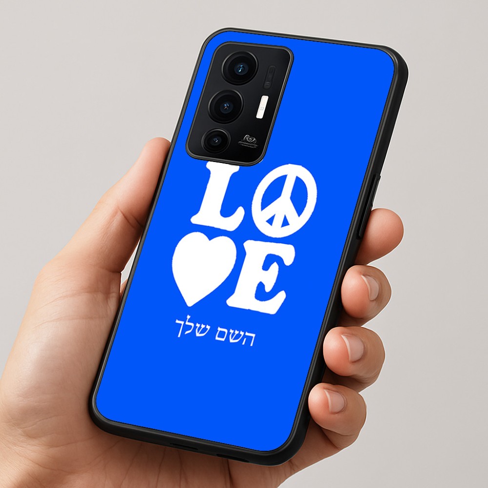 כיסוי בעיצוב אישי עם השם שלך לדגם - Realme GT 8 Pro 5G בעיצוב אהבה