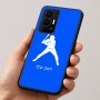 כיסוי בעיצוב אישי עם השם שלך לדגם - Realme GT 8 Pro 5G בעיצוב שחקן בייסבול
