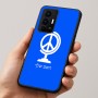 כיסוי בעיצוב אישי עם השם שלך לדגם - Realme GT 8 Pro 5G בעיצוב גלובוסי שלום