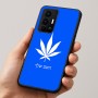 כיסוי בעיצוב אישי עם השם שלך לדגם - Realme GT 8 Pro 5G בעיצוב עלה מריחואנה - גראס