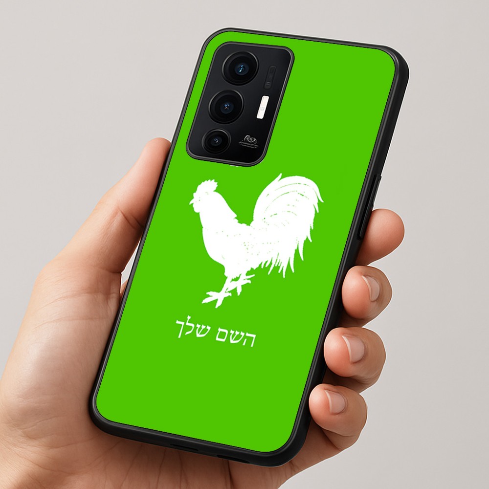 כיסוי בעיצוב אישי עם השם שלך לדגם - Realme GT 8 Pro 5G בעיצוב תרנגול