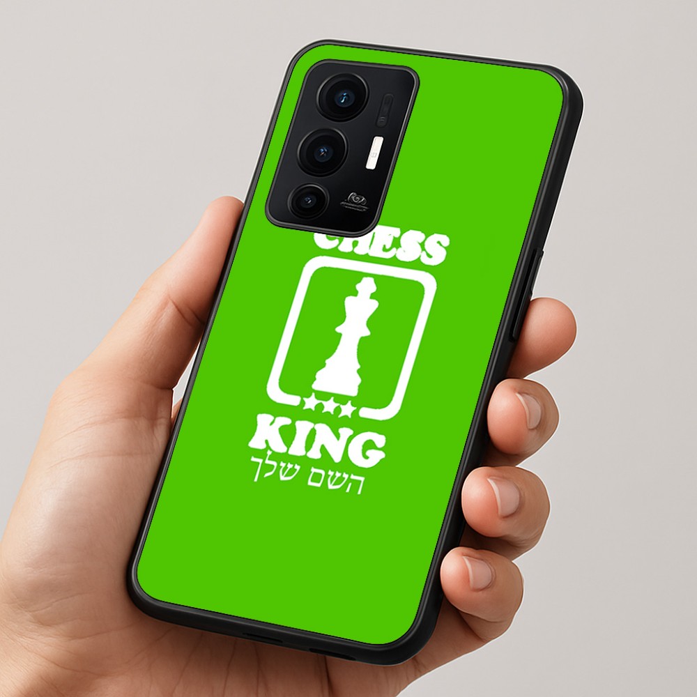 כיסוי בעיצוב אישי עם השם שלך לדגם - Realme GT 8 Pro 5G בעיצוב שחמט