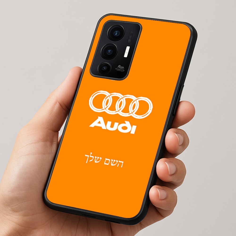 כיסוי בעיצוב אישי עם השם שלך לדגם - Realme GT 8 Pro 5G בעיצוב אאודי