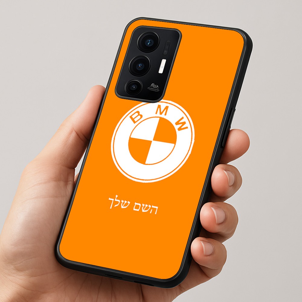 כיסוי בעיצוב אישי עם השם שלך לדגם - Realme GT 8 Pro 5G בעיצוב ב.מ.וו