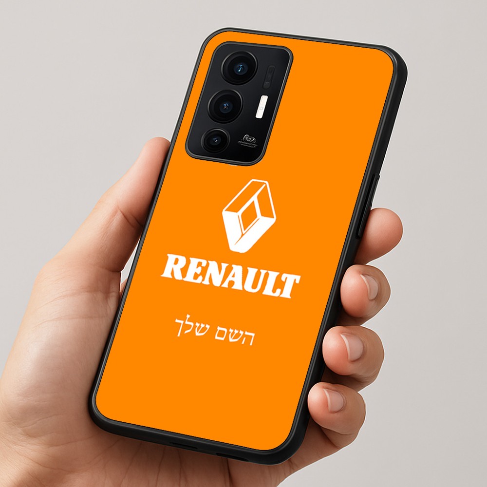 כיסוי בעיצוב אישי עם השם שלך לדגם - Realme GT 8 Pro 5G בעיצוב רנו