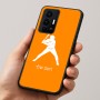 כיסוי בעיצוב אישי עם השם שלך לדגם - Realme GT 8 Pro 5G בעיצוב שחקן בייסבול