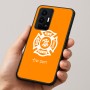 כיסוי בעיצוב אישי עם השם שלך לדגם - Realme GT 8 Pro 5G בעיצוב כבאי - תגית