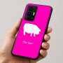 כיסוי בעיצוב אישי עם השם שלך לדגם - Realme GT 8 Pro 5G בעיצוב חזיר
