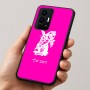 כיסוי בעיצוב אישי עם השם שלך לדגם - Realme GT 8 Pro 5G בעיצוב ארנב מחזיק גזר