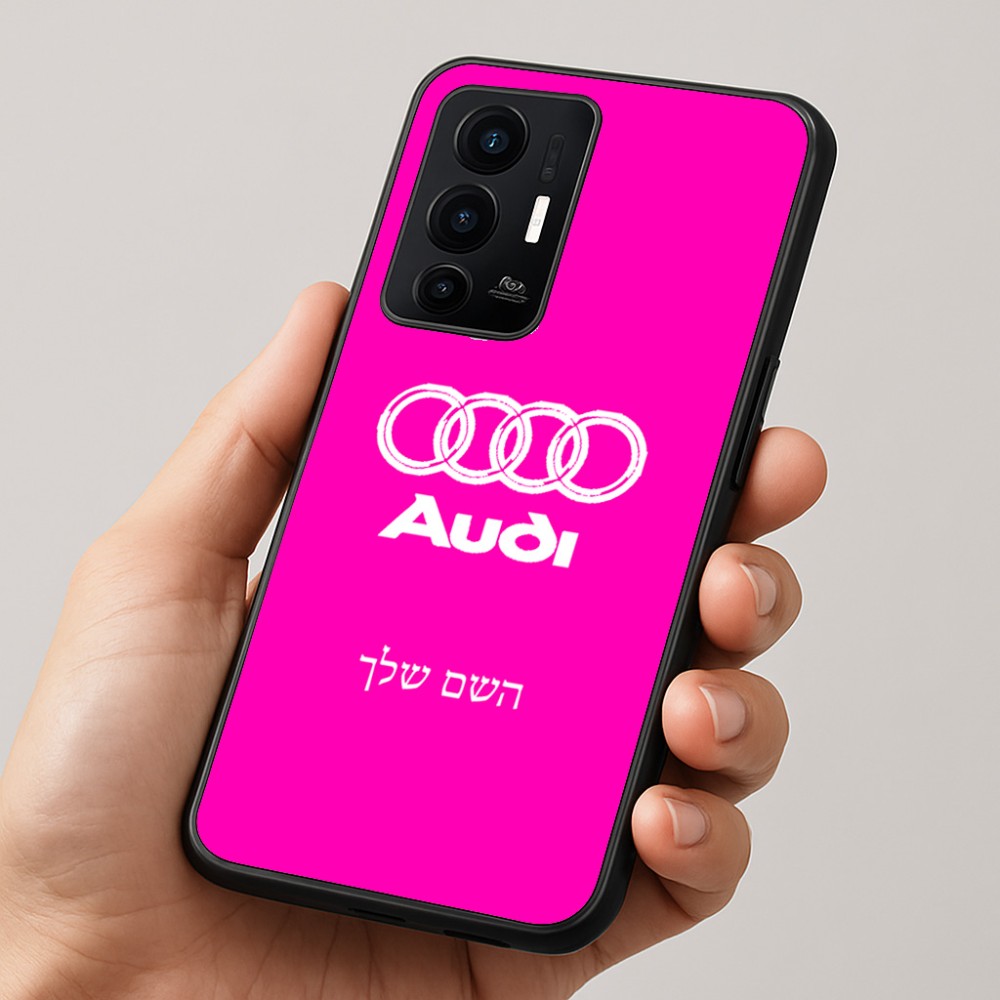 כיסוי בעיצוב אישי עם השם שלך לדגם - Realme GT 8 Pro 5G בעיצוב אאודי