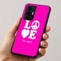 כיסוי בעיצוב אישי עם השם שלך לדגם - Realme GT 8 Pro 5G בעיצוב אהבה