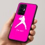 כיסוי בעיצוב אישי עם השם שלך לדגם - Realme GT 8 Pro 5G בעיצוב שחקן בייסבול