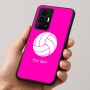כיסוי בעיצוב אישי עם השם שלך לדגם - Realme GT 8 Pro 5G בעיצוב כדור כדורעף