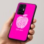 כיסוי בעיצוב אישי עם השם שלך לדגם - Realme GT 8 Pro 5G בעיצוב הדפס תפוח