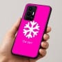 כיסוי בעיצוב אישי עם השם שלך לדגם - Realme GT 8 Pro 5G בעיצוב שלג