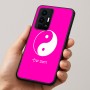 כיסוי בעיצוב אישי עם השם שלך לדגם - Realme GT 8 Pro 5G בעיצוב סמל יינג יאנג