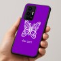 כיסוי בעיצוב אישי עם השם שלך לדגם - Realme GT 8 Pro 5G בעיצוב פרפר