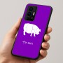 כיסוי בעיצוב אישי עם השם שלך לדגם - Realme GT 8 Pro 5G בעיצוב חזיר