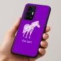 כיסוי בעיצוב אישי עם השם שלך לדגם - Realme GT 8 Pro 5G בעיצוב זברה