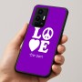 כיסוי בעיצוב אישי עם השם שלך לדגם - Realme GT 8 Pro 5G בעיצוב אהבה