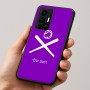 כיסוי בעיצוב אישי עם השם שלך לדגם - Realme GT 8 Pro 5G בעיצוב כדור בסיס