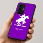 כיסוי בעיצוב אישי עם השם שלך לדגם - Realme GT 8 Pro 5G בעיצוב שחקן פולו - סוס