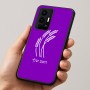 כיסוי בעיצוב אישי עם השם שלך לדגם - Realme GT 8 Pro 5G בעיצוב חיטה גלית זהב