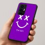 כיסוי בעיצוב אישי עם השם שלך לדגם - Realme GT 8 Pro 5G בעיצוב סמיילי