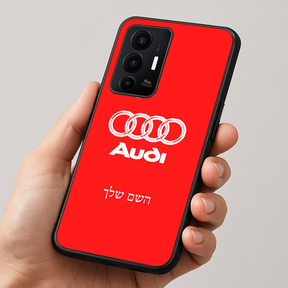 כיסוי בעיצוב אישי עם השם שלך לדגם - Realme GT 8 Pro 5G בעיצוב אאודי