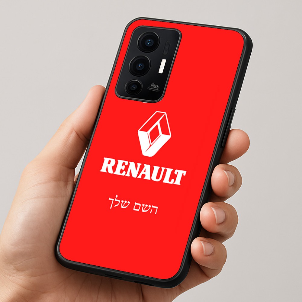 כיסוי בעיצוב אישי עם השם שלך לדגם - Realme GT 8 Pro 5G בעיצוב רנו