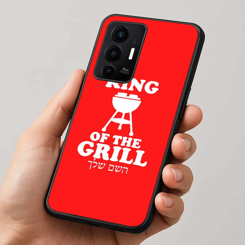 כיסוי בעיצוב אישי עם השם שלך לדגם - Realme GT 8 Pro 5G בעיצוב מלך הגריל