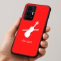 כיסוי בעיצוב אישי עם השם שלך לדגם - Realme GT 8 Pro 5G בעיצוב כינור