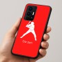 כיסוי בעיצוב אישי עם השם שלך לדגם - Realme GT 8 Pro 5G בעיצוב שחקן בייסבול