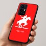כיסוי בעיצוב אישי עם השם שלך לדגם - Realme GT 8 Pro 5G בעיצוב שחקן פולו - סוס
