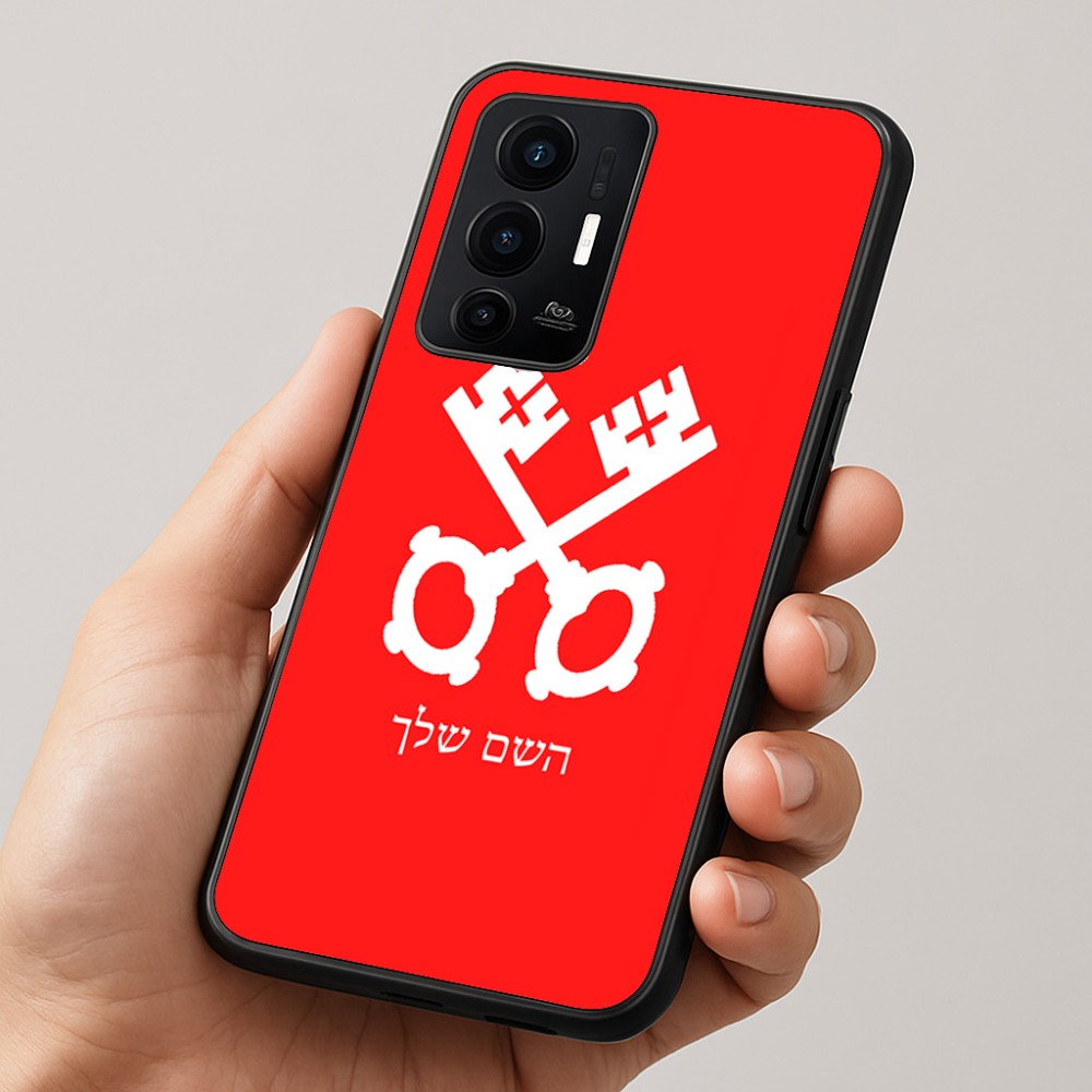 כיסוי בעיצוב אישי עם השם שלך לדגם - Realme GT 8 Pro 5G בעיצוב מפתחות